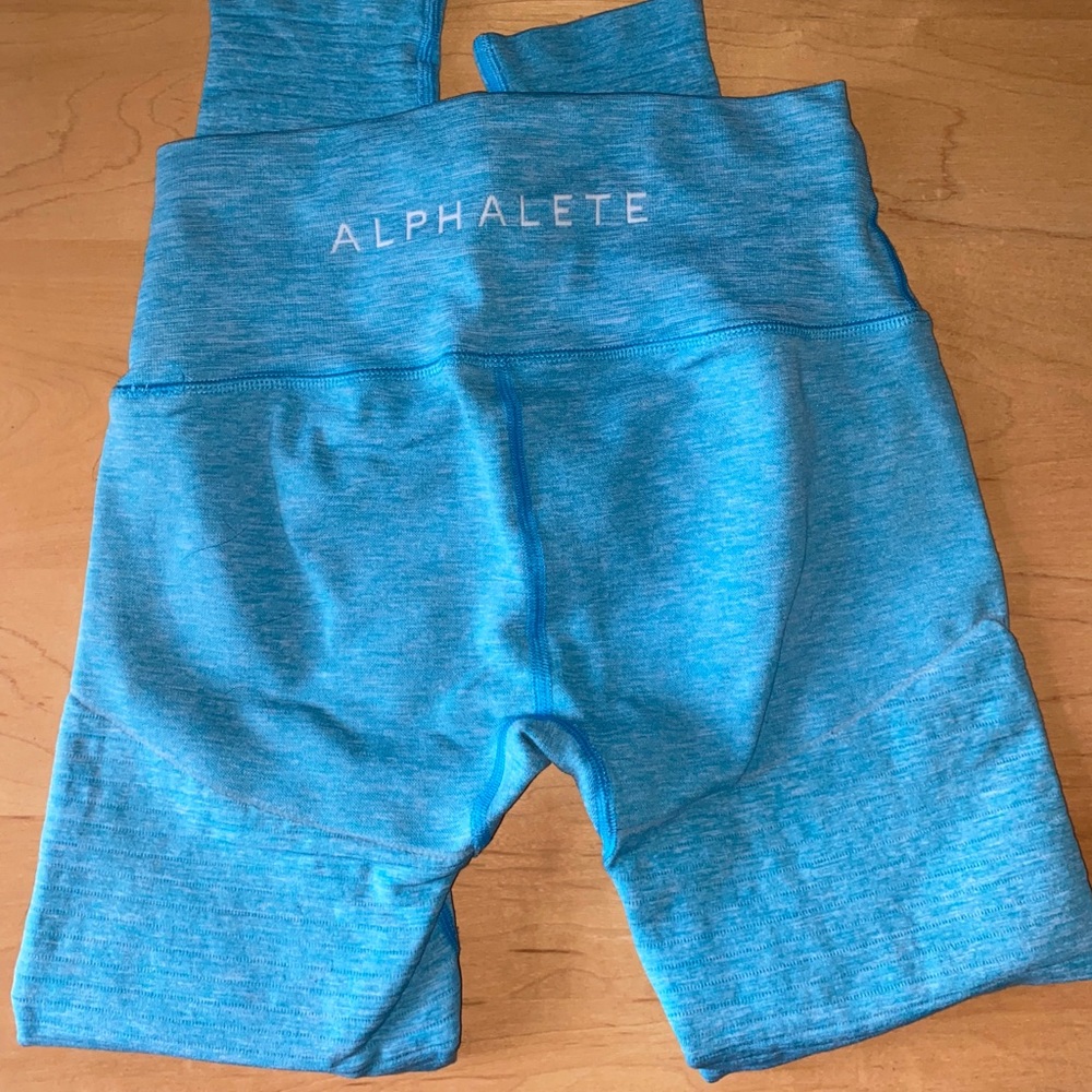 Alphalete OG revival leggings Caymen Blue